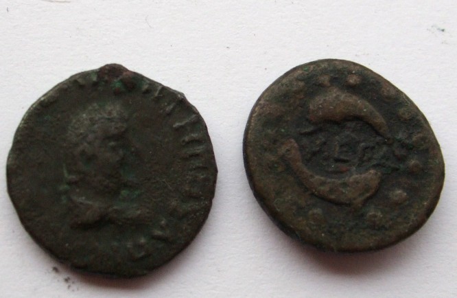 Two-Ancient-Greek?-Coins,-ID-Help-Requested-Id:-Ae-Megara-And-Likely-Bactrian